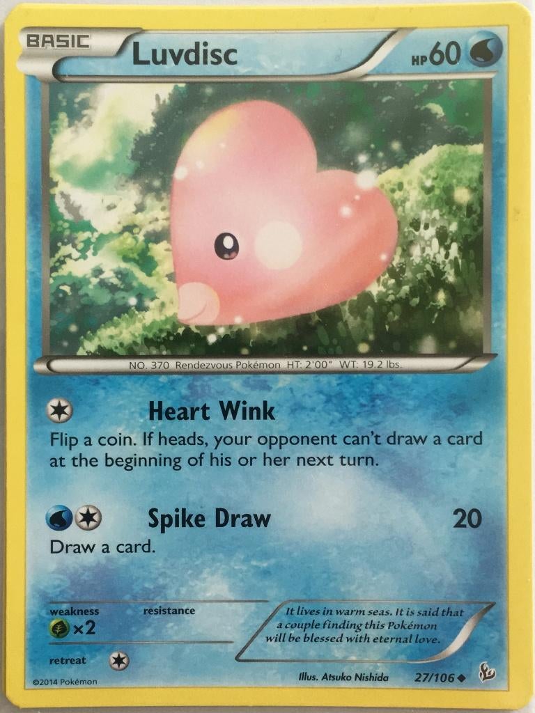Flashfire,  Luvdisc [uncommon] 27/106, Verzenden, Nieuw, Losse kaart