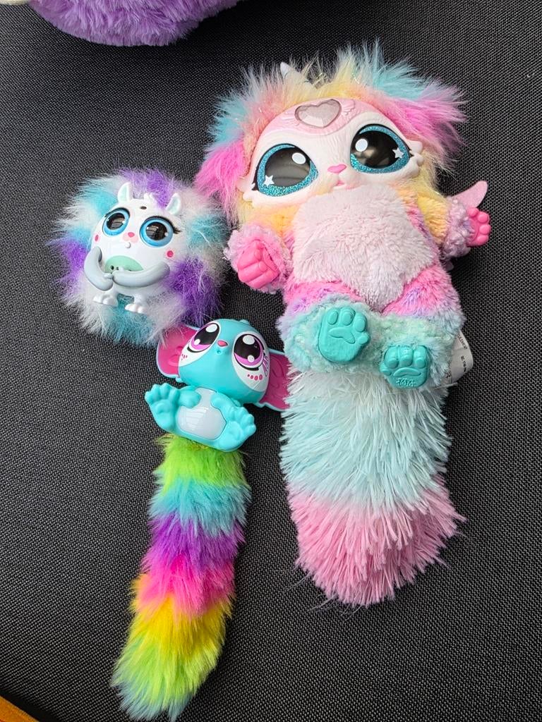 FurReal Friends, Furball, Rainbow Pluche Speelgoed, Gebruikt, Overige merken, Overige karakters, Overige typen