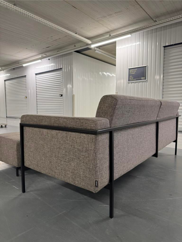 Harvink Forum Bank + Forum Hocker | Nieuwstaat #B13, Huis en Inrichting, Harvink, Driepersoons, 75 tot 100 cm, Ophalen of Verzenden