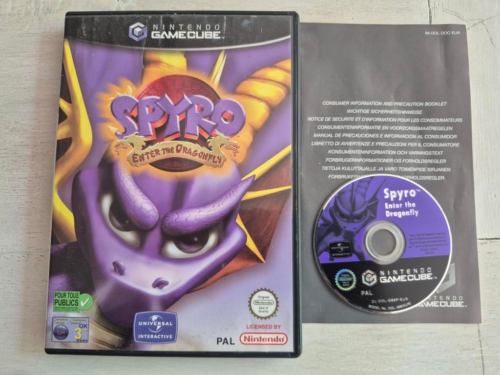 Spyro: Enter the Dragonfly - Nintendo GameCube, Spelcomputers en Games, Games | Nintendo GameCube, Ophalen