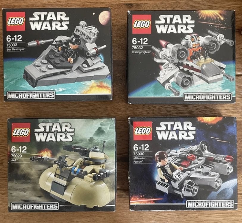 Microfighters series LEGO Star Wars, Inclusief accessoires, Star Wars, Lego, Nieuw