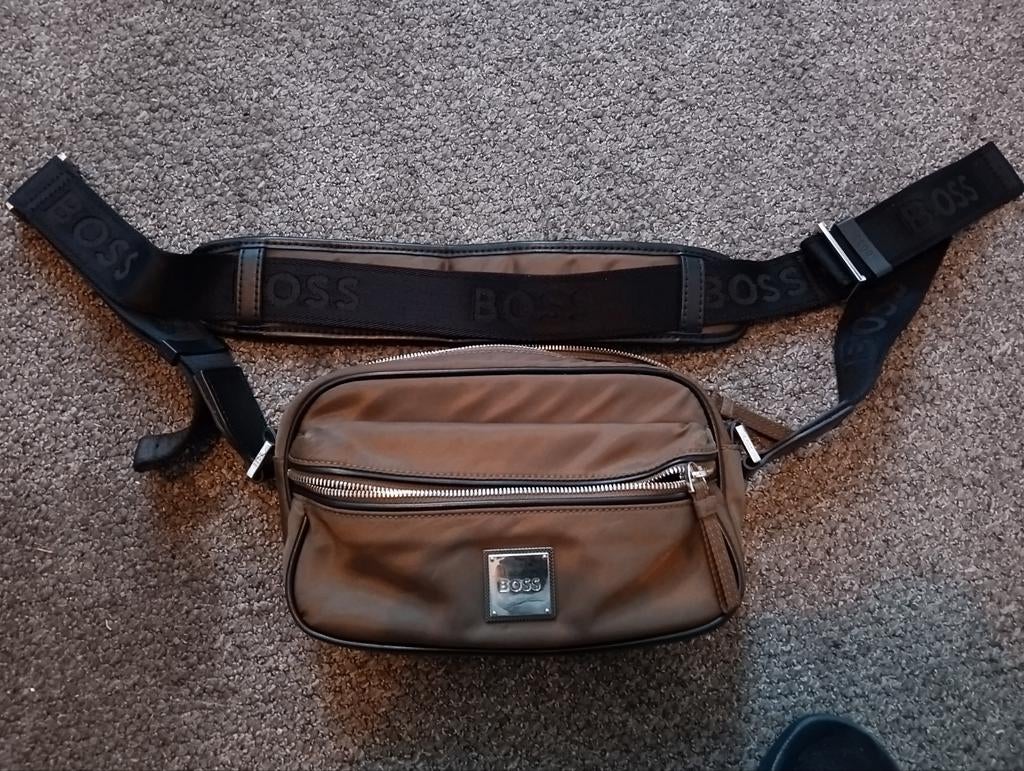 Tas boss origineel, Ophalen of Verzenden, Zo goed als nieuw, Zwart