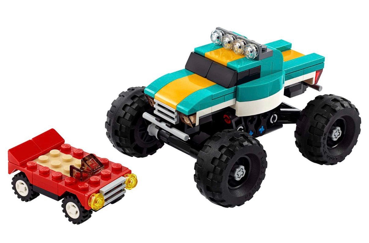 Lego 31101 ~ Creator 3 in 1 - Monstertruck, Gebruikt, Lego, Ophalen of Verzenden, Creator