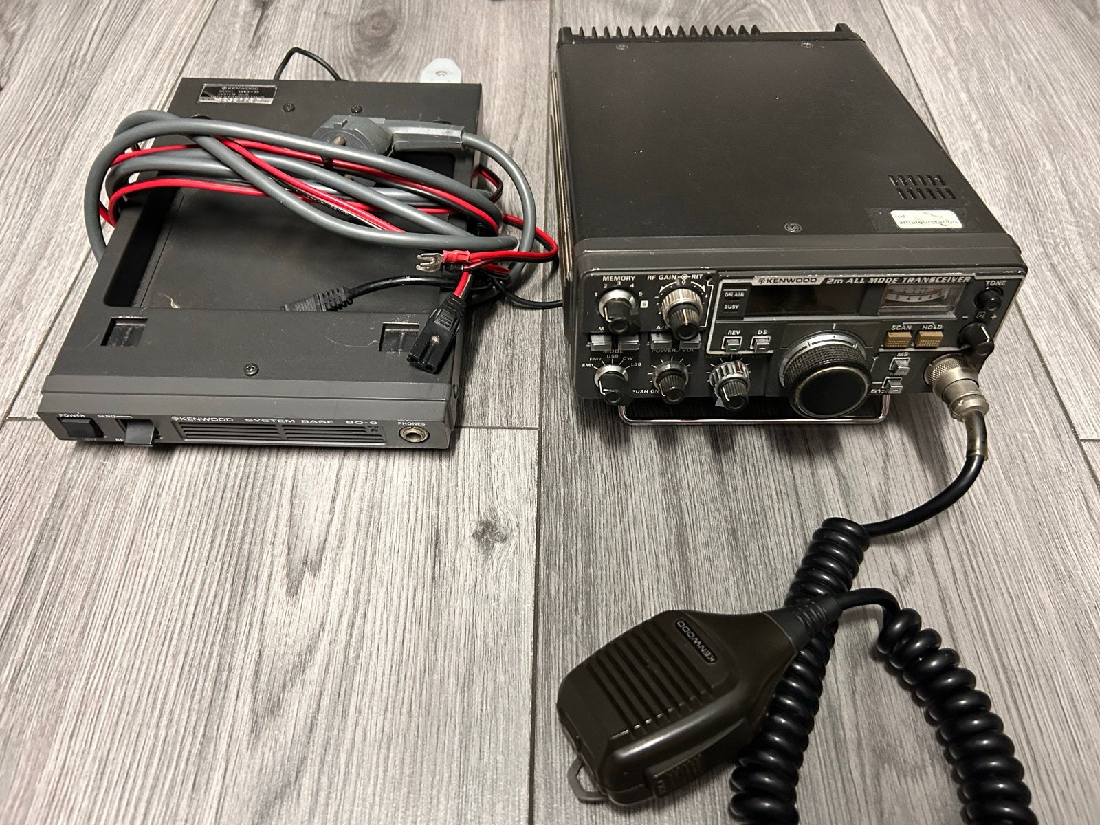 Kenwood tr9130 All Mode Transceiver met basisstation, Telecommunicatie, Zenders en Ontvangers, Ophalen of Verzenden, Gebruikt
