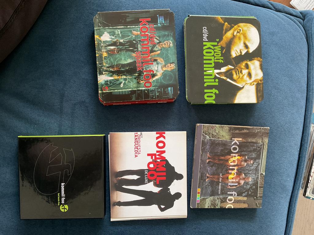 Kommil Foo Boxsets - Diverse Collectie (Gesigneerd), Ophalen of Verzenden, Gebruikt, Boxset