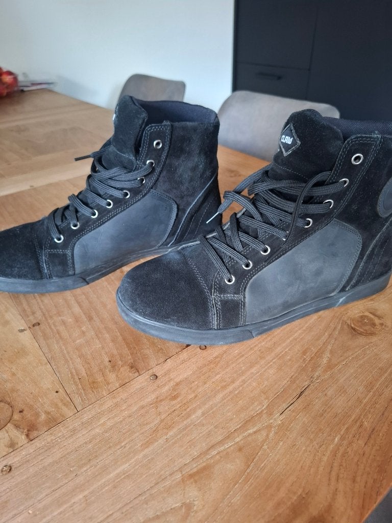 Motorschoenen claw carver maat 45 2 x gebruikt z.g.a.n zwart, Claw, Heren, Ophalen of Verzenden, Laarzen