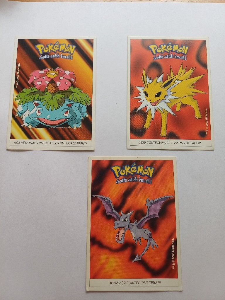 Pokémon Dunkin Boomer stickers 2000 Onbeschreven Vintage, Verzenden, Zo goed als nieuw, Overige typen