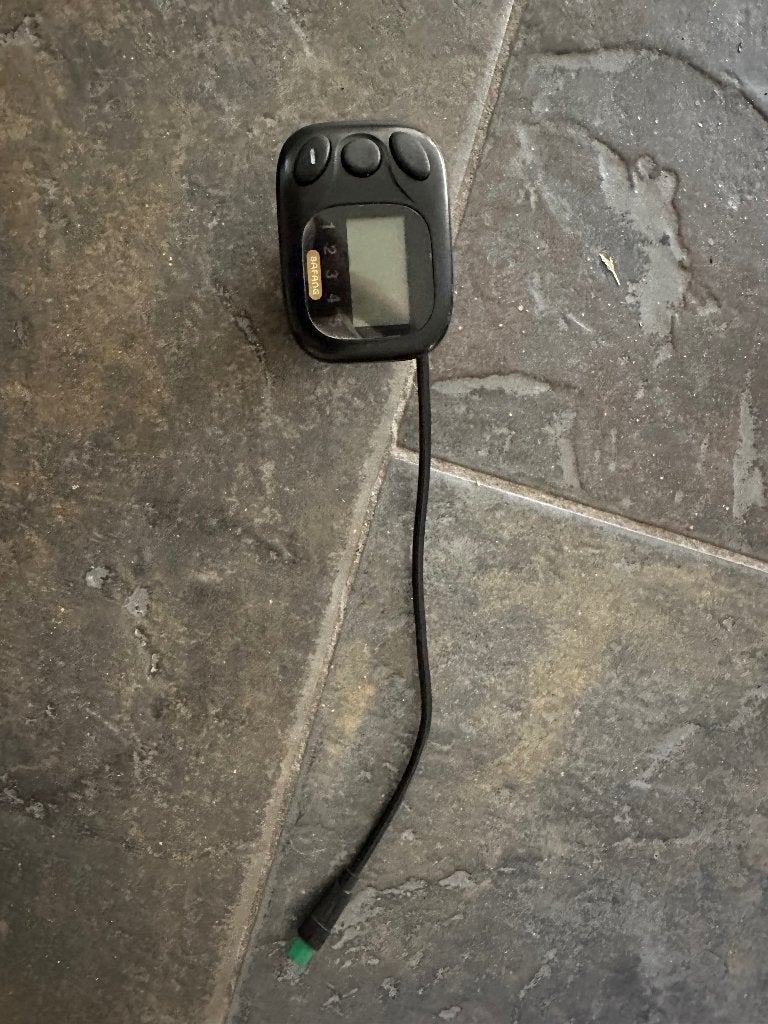 Bafang display, Fietsen en Brommers, Fietsaccessoires | Fietscomputers, Ophalen of Verzenden, Gebruikt