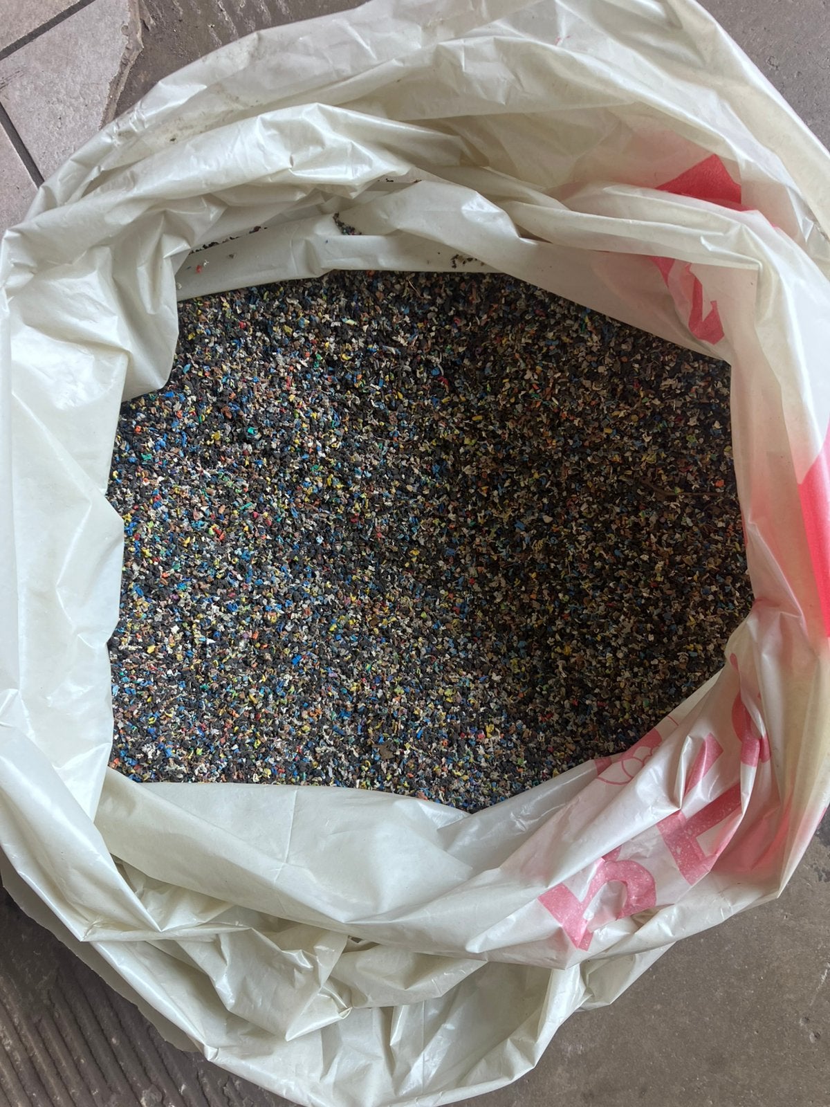 Plastic granulaat, Ophalen, Gebruikt