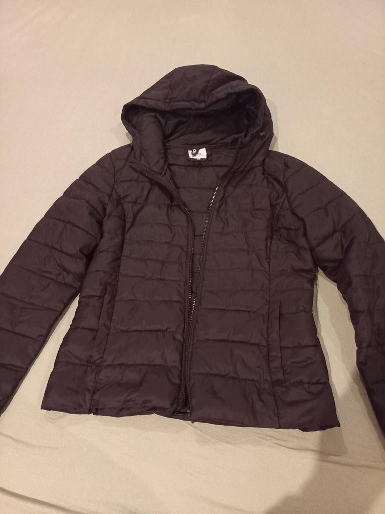 Te koop jas, Kleding | Dames, Jassen | Zomer, Ophalen of Verzenden, Zo goed als nieuw, Zwart
