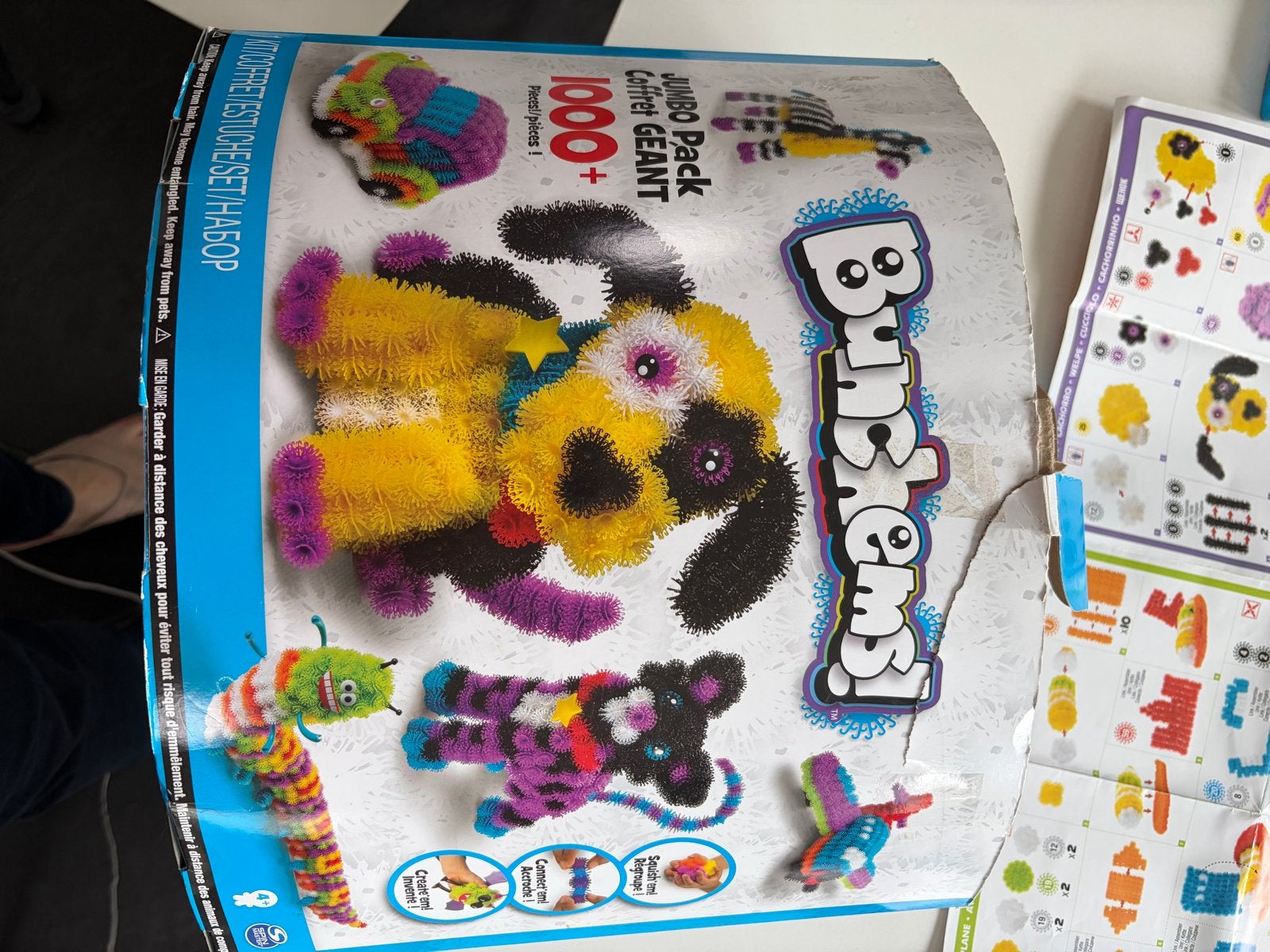 Bunchems Jumbo Pack 1000+ Stuks - Creatief Speelgoed, Ophalen of Verzenden, Overige merken