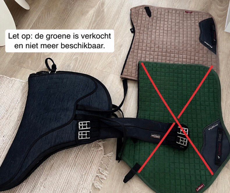 Paardenspullen LeMieux, Epplejeck, Decathlon/Fouganza, Ophalen, Gebruikt, Zadeldekje