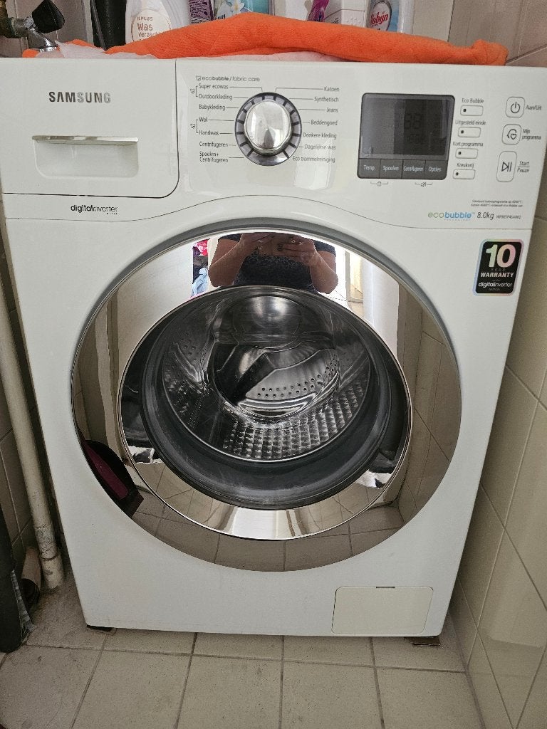 Prachtige wasmachine Samsung te koop, Witgoed en Apparatuur, Ophalen, 1200 tot 1600 toeren, Gebruikt, 8 tot 10 kg