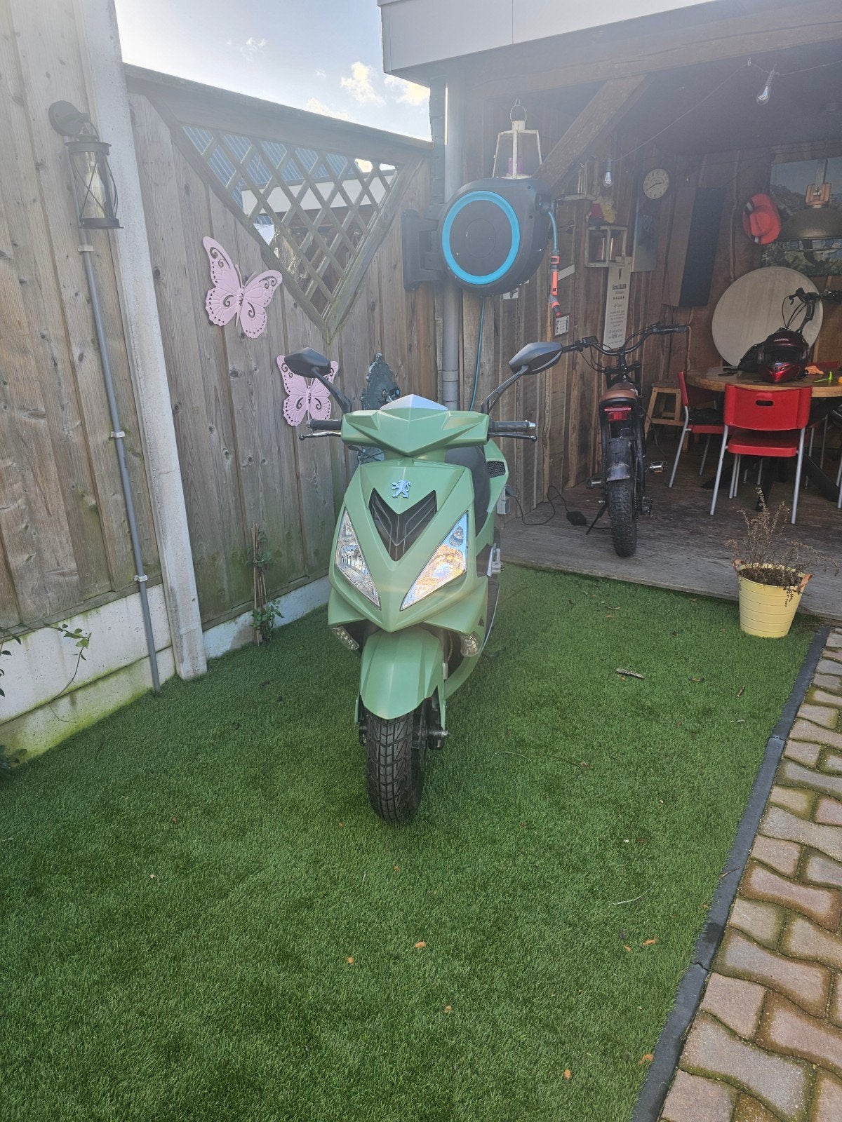 Peugeot speedfight 3 2t Scooter - Groen, Ophalen, Gebruikt, Maximaal 45 km/u