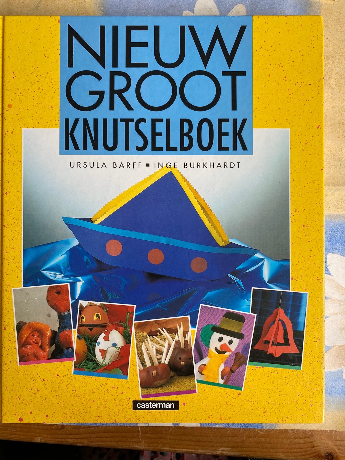 Groot Knutselboek veel technieken, Ophalen of Verzenden, Gebruikt
