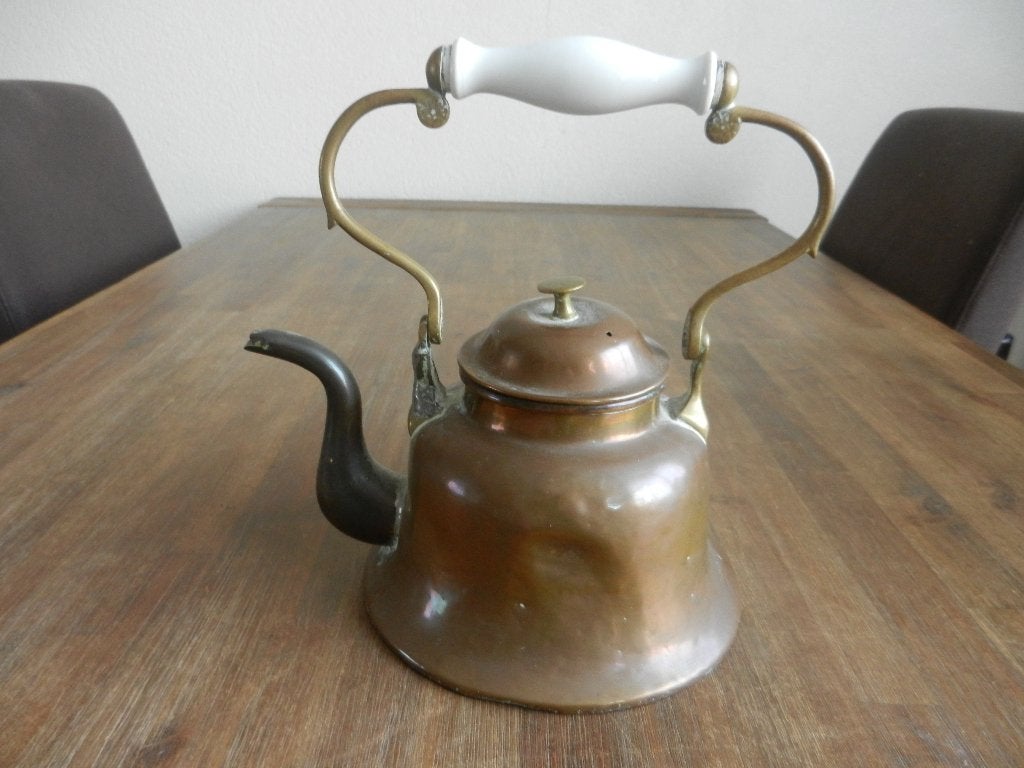 Koperen thee ketel, Ophalen of Verzenden