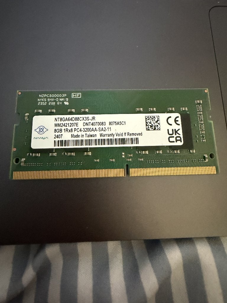 8gb ddr sodimm laptop, Ophalen, DDR4, 8 GB, Zo goed als nieuw