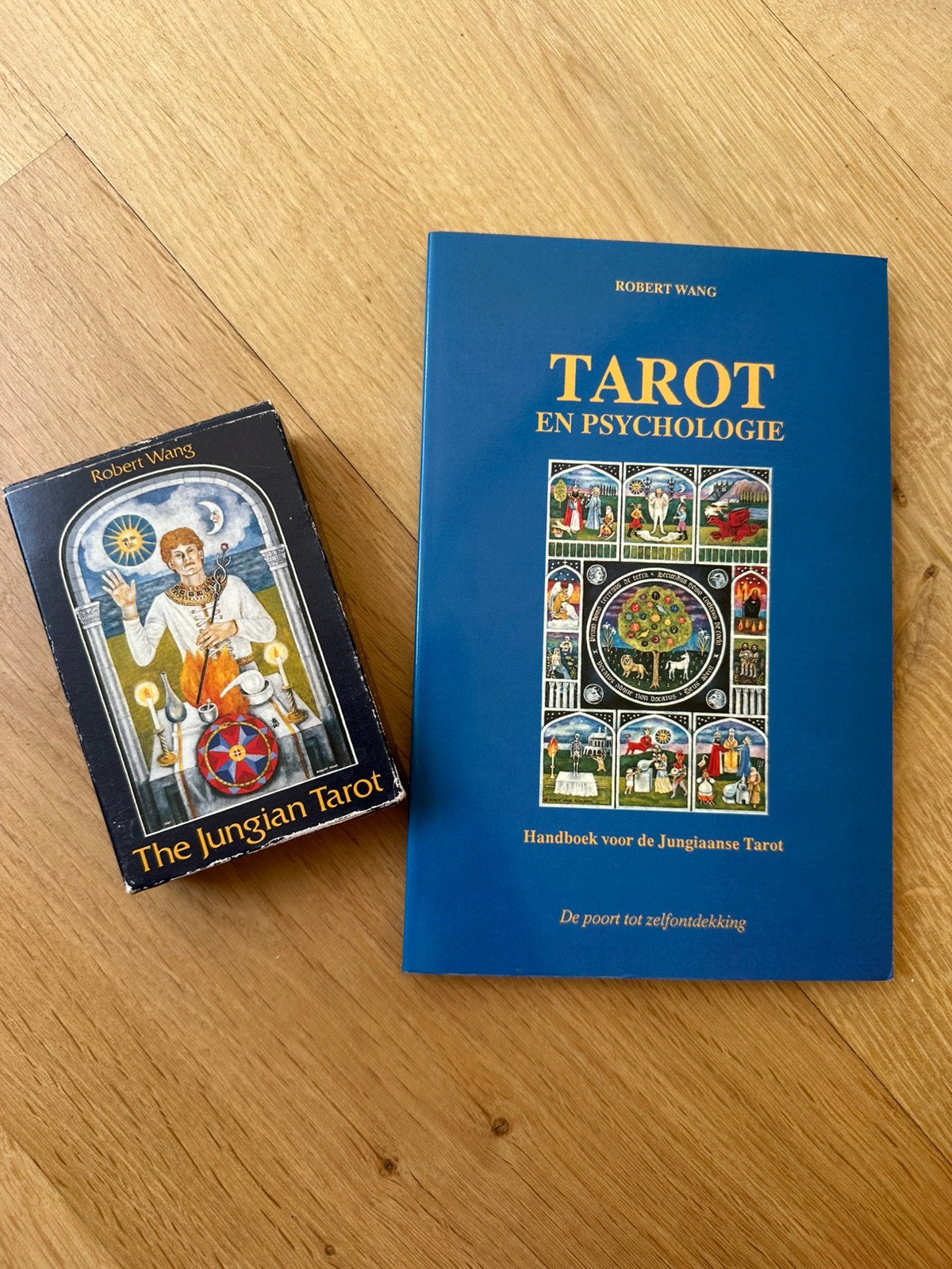 Jungian Tarot met boek Robert Wang, Ophalen of Verzenden, Zo goed als nieuw, Tarot of Kaarten leggen, Overige typen
