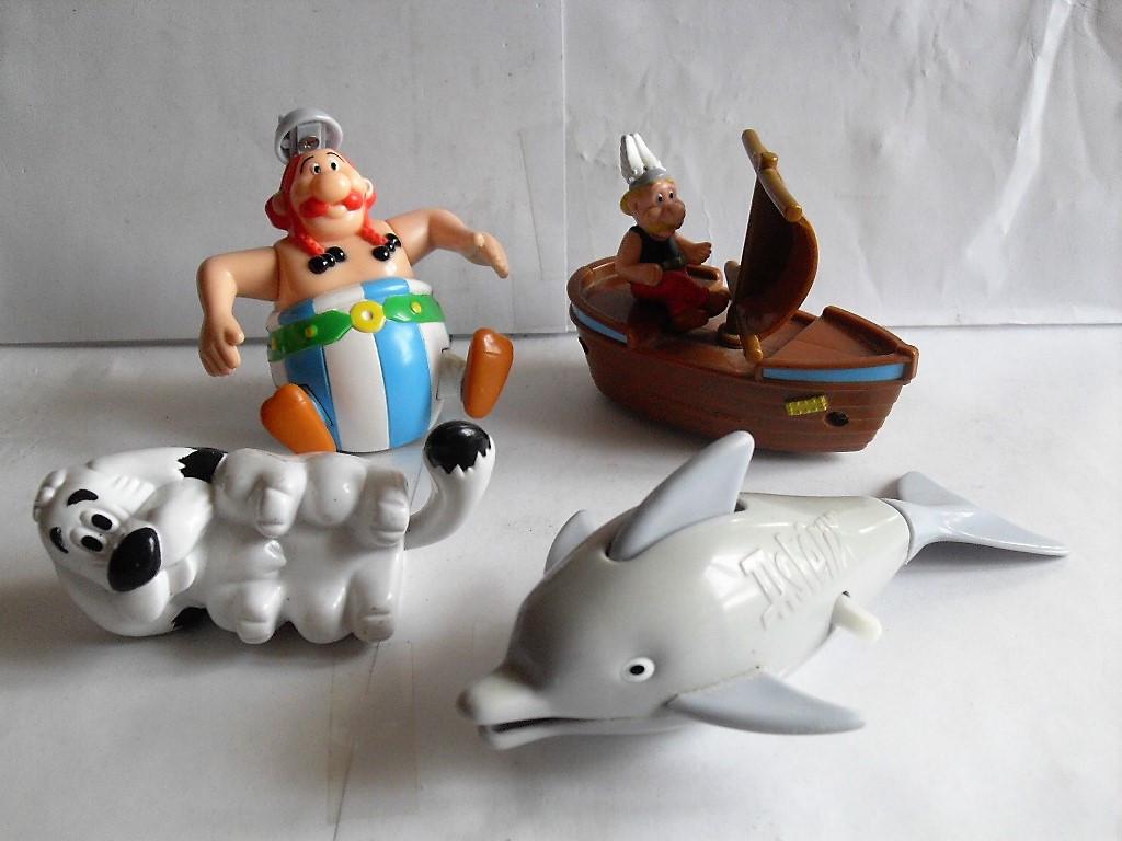 Asterix en Obelix Figuren Set 1994 Compleet!, Ophalen of Verzenden, Asterix en Obelix, Zo goed als nieuw, Beeldje of Figuurtje