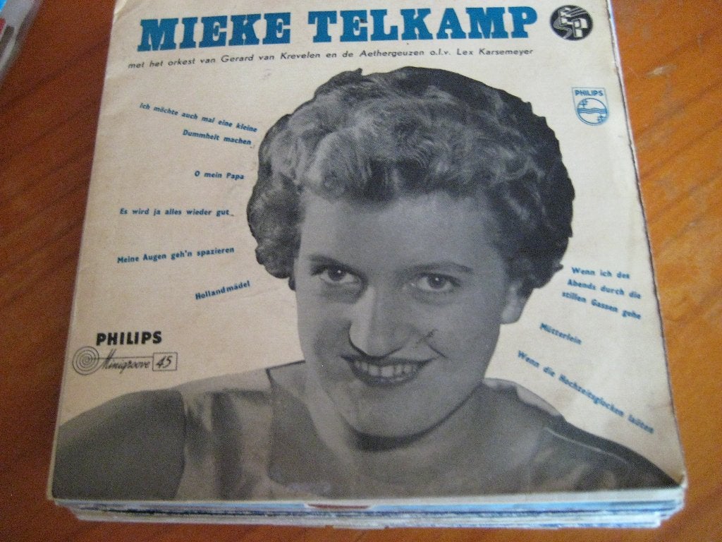 Mieke Telkamp: Hollandmädel (NO79), Cd's en Dvd's, Ophalen of Verzenden, Zo goed als nieuw, Nederlandstalig, Single