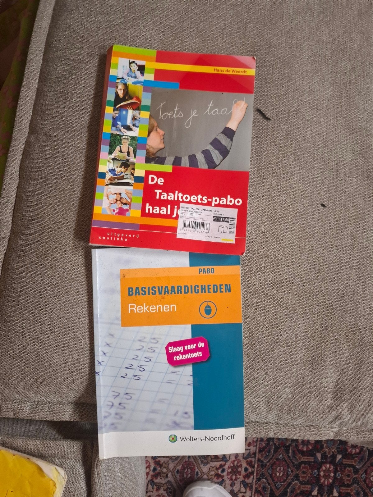 Taaltoets pabo. Rekentoets pabo, Ophalen