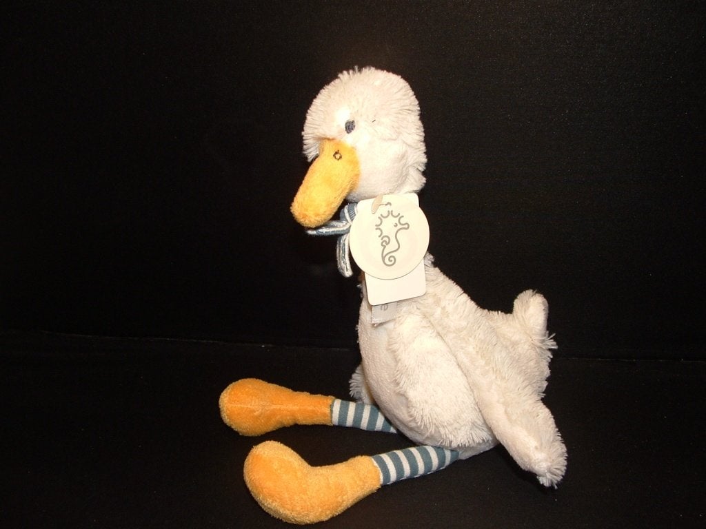 HAPPY HORSE EEND MENEER MISTER C DUCK NR1 PLUCHE WIT, Verzenden, Nieuw, Overige typen