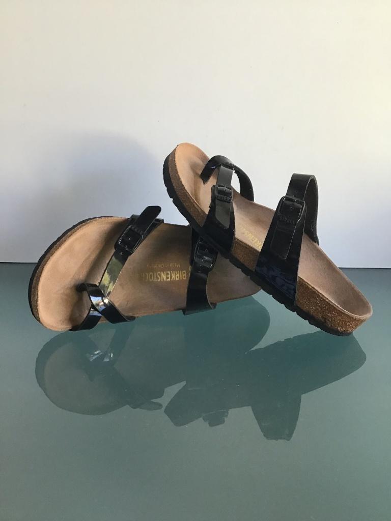 Birkenstock 39 | Mayari zwart | Gratis verzenden, Kleding | Dames, Schoenen, Slippers, Verzenden, Zwart, Zo goed als nieuw