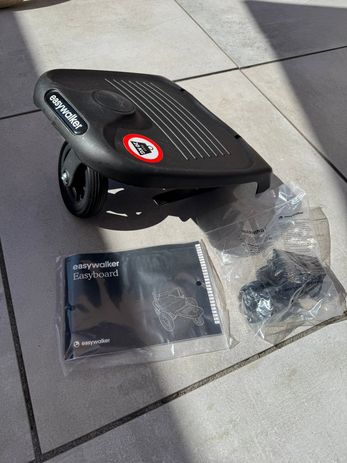 Easywalker Easyboard - slechts 1x gebruikt, Verzenden, Zo goed als nieuw, Kinderwagen, Overige merken