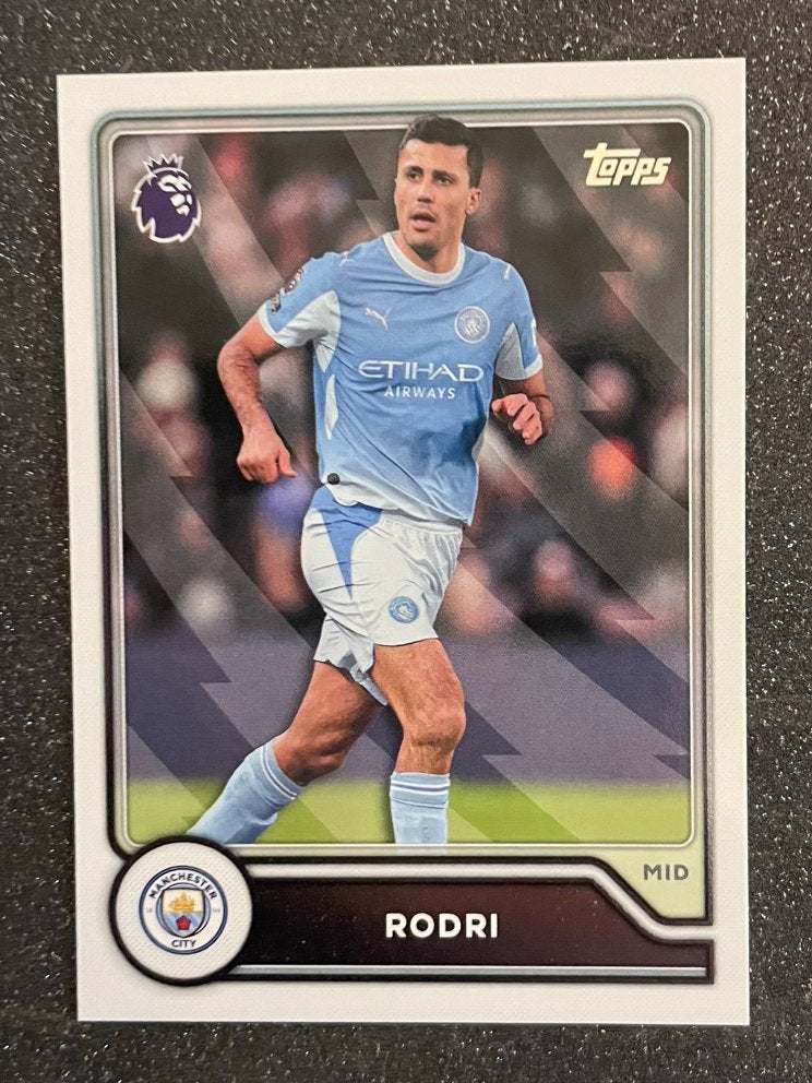 Topps Flagship Premier League 26/27  RODRI  MANCHESTER CITY, Hobby en Vrije tijd, Stickers en Plaatjes, Verzenden, Zo goed als nieuw