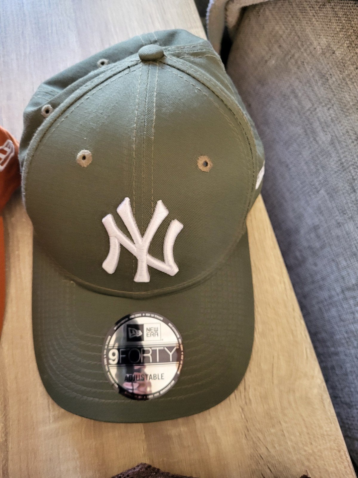New Era NY Yankees 9FORTY pet - Olijfgroen, Kleding | Heren, Nieuw, Pet, New Era, One size fits all