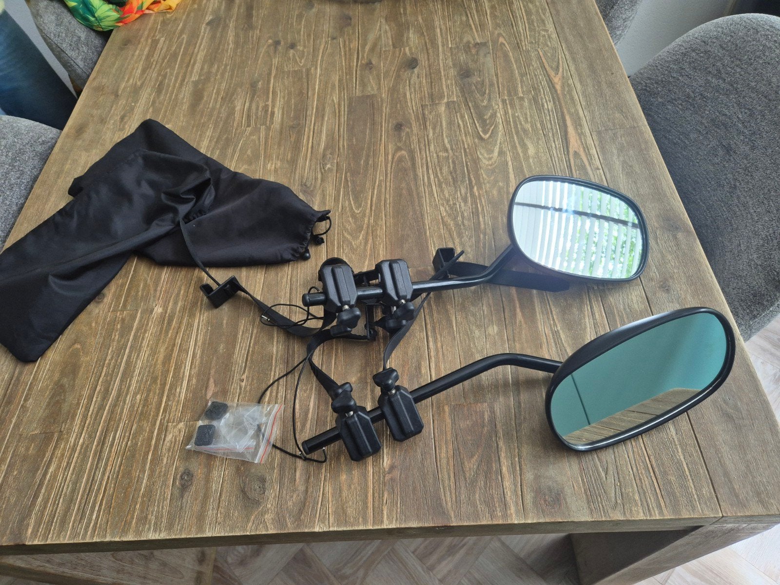 Universele caravan spiegels (set van 2), Ophalen of Verzenden, Gebruikt, Universele onderdelen