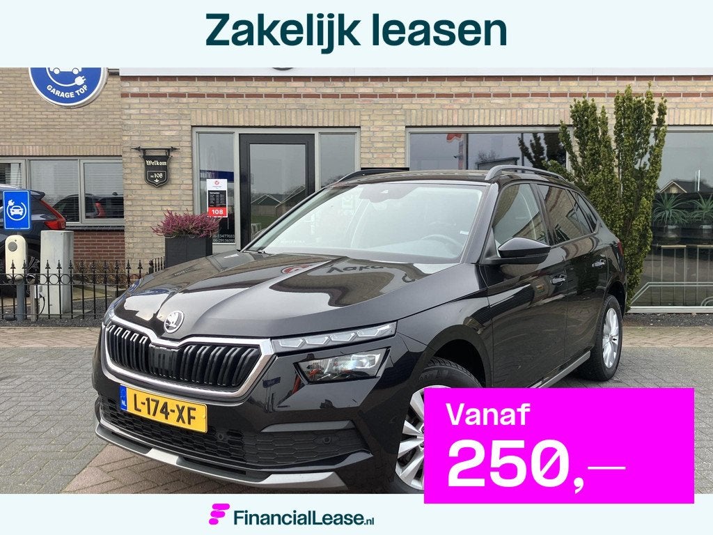 Skoda Kamiq 1.0 TSI Bus.Ed. | Digital cockpit | Camera | Nav, Gebruikt, Automatische klimaatregeling, Leder en Stof, Origineel Nederlands
