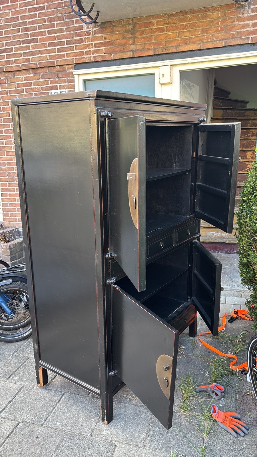 Chinese kast, Ophalen, Zo goed als nieuw, Hout, Overige typen