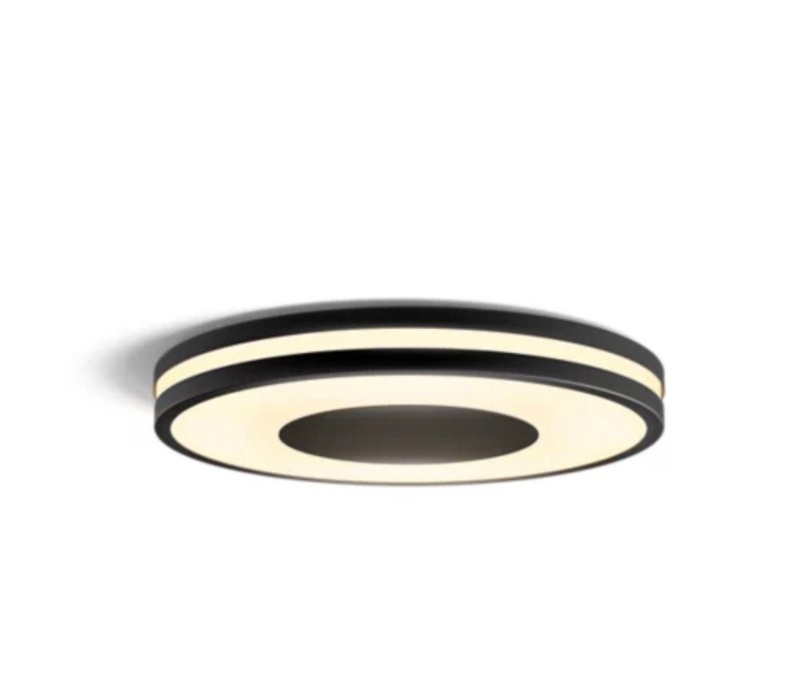 Philips Hue Plafondlamp en Hanglamp Set, Gebruikt, Zwart, Dimbaar, Ophalen of Verzenden