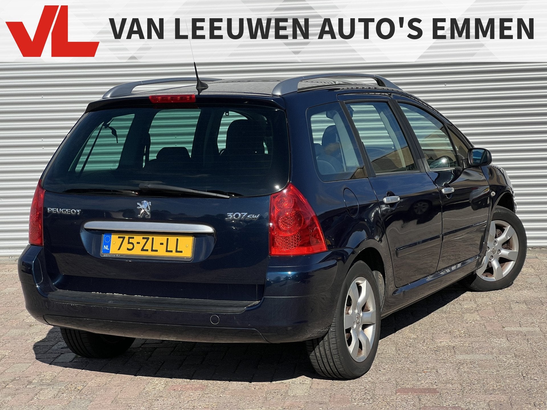 Peugeot 307 SW 2.0-16V Premium | Inruilkoopje | Zo Mee, Gebruikt, Zwart, 4 cilinders, Blauw