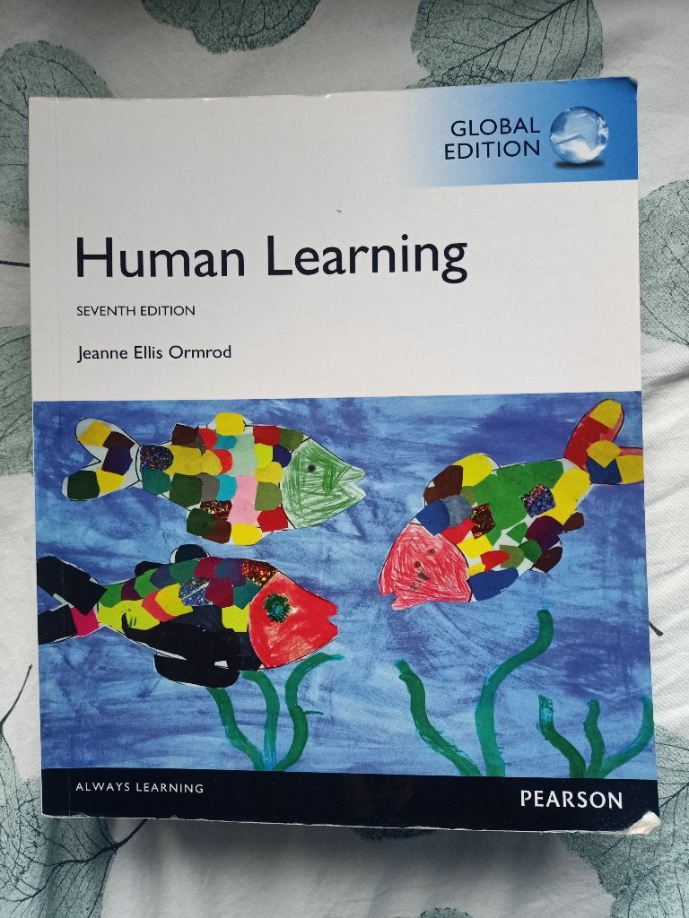 Human Learning, Boeken, Jeanne Ellis Ormrod, Ophalen of Verzenden, Beta, WO