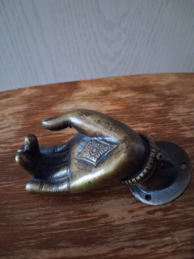 Decoratieve hand van Boeddha - Brons, Ophalen, Brons