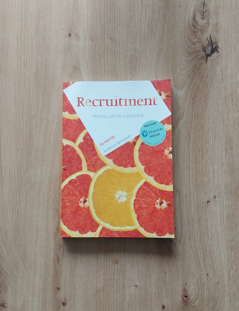 Recruitment - Verhoeven, Boeken, Gelezen, Gamma, Ardiënne Verhoeven, HBO