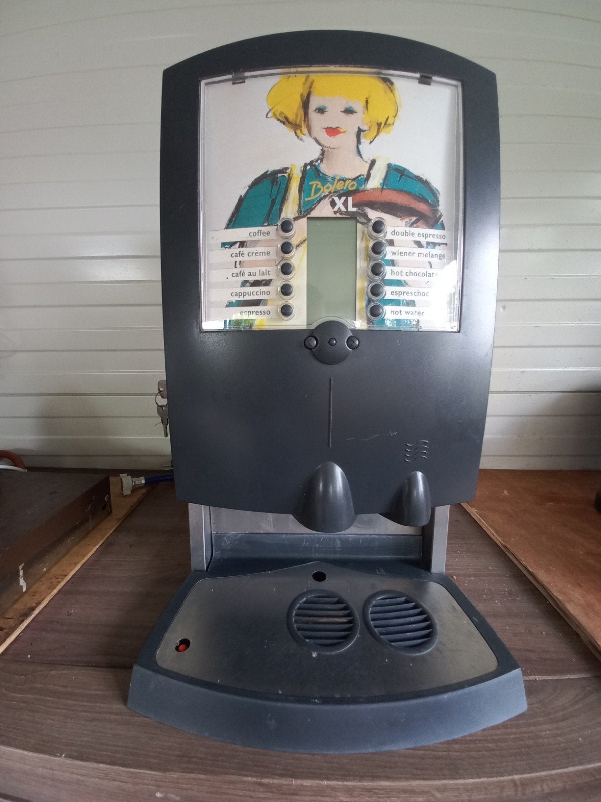 Bolero XL Koffiemachine - Gebruikt, voor diverse dranken, Witgoed en Apparatuur, Koffiezetapparaten, Gebruikt, Koffiebonen, Overige typen