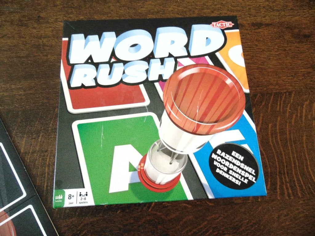 Word Rush Spel van Tactic, Vijf spelers of meer, Ophalen of Verzenden, Nieuw, Tactic Games