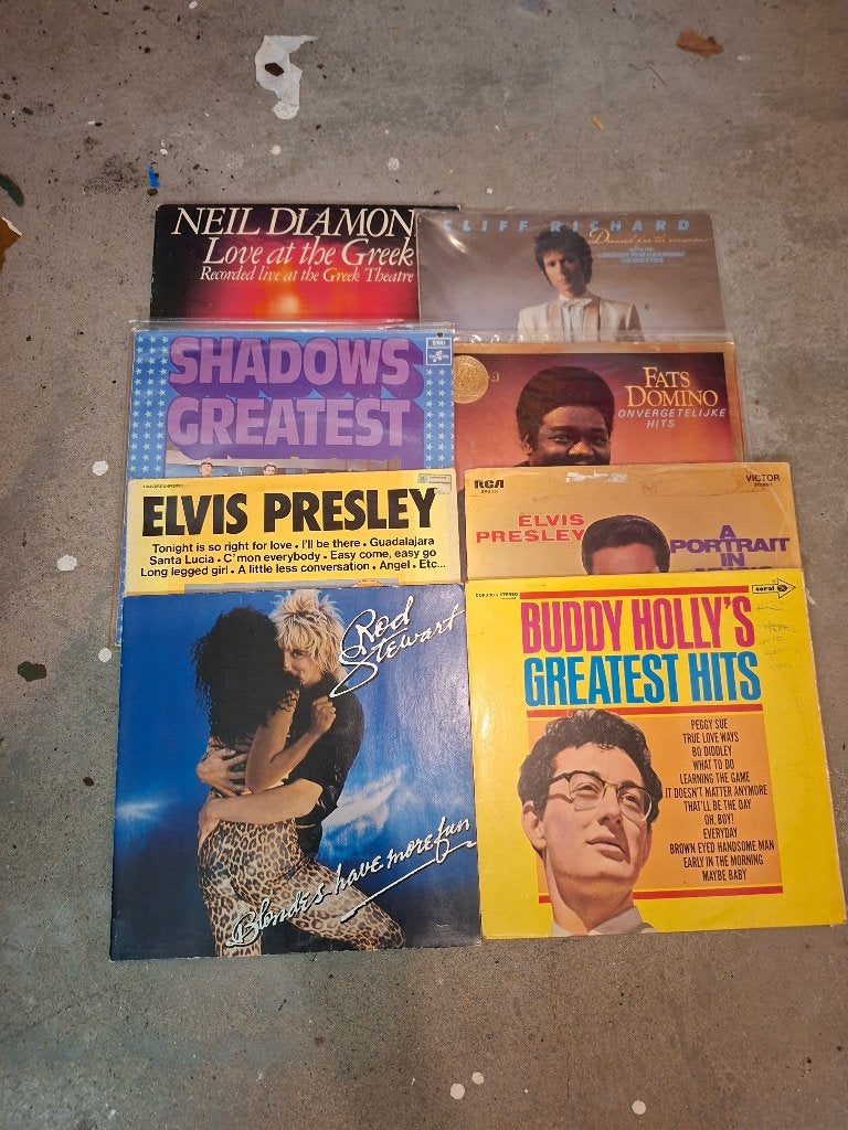 Partij Elpees 60 en 70 er jaren, LP, Pop, Ophalen of Verzenden, Zo goed als nieuw
