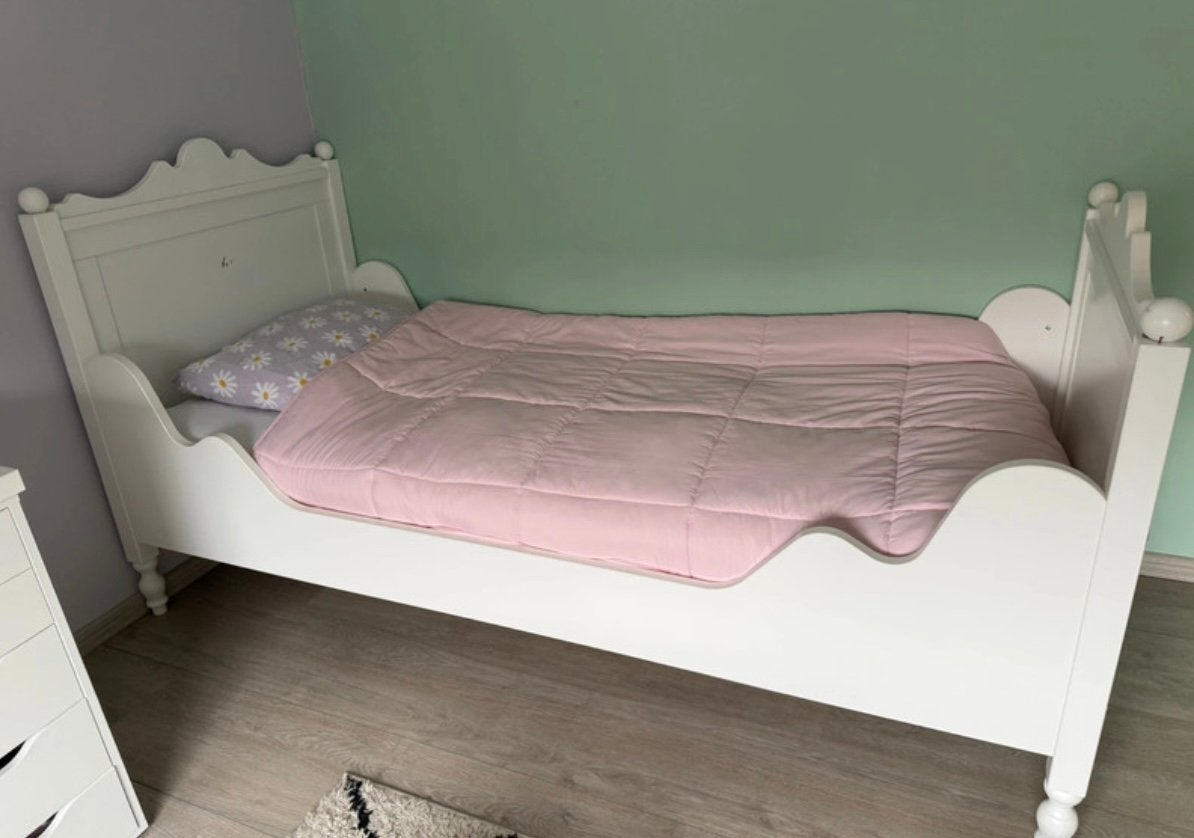 Bopita Belle meisjesbed, Huis en Inrichting, Slaapkamer | Bedden, Ophalen, Gebruikt, 90 cm, Eenpersoons