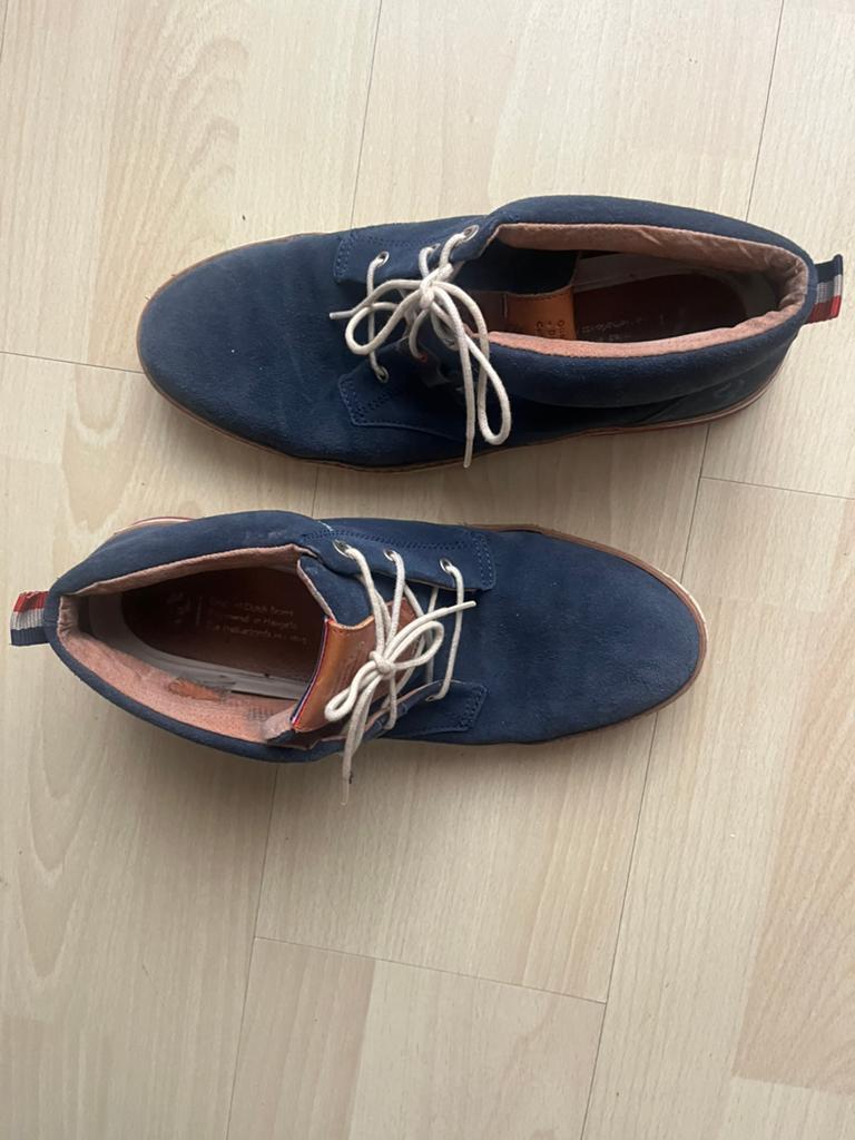 Suede blauwe Quick schoenen, Kleding | Heren, Schoenen, Ophalen of Verzenden, Blauw