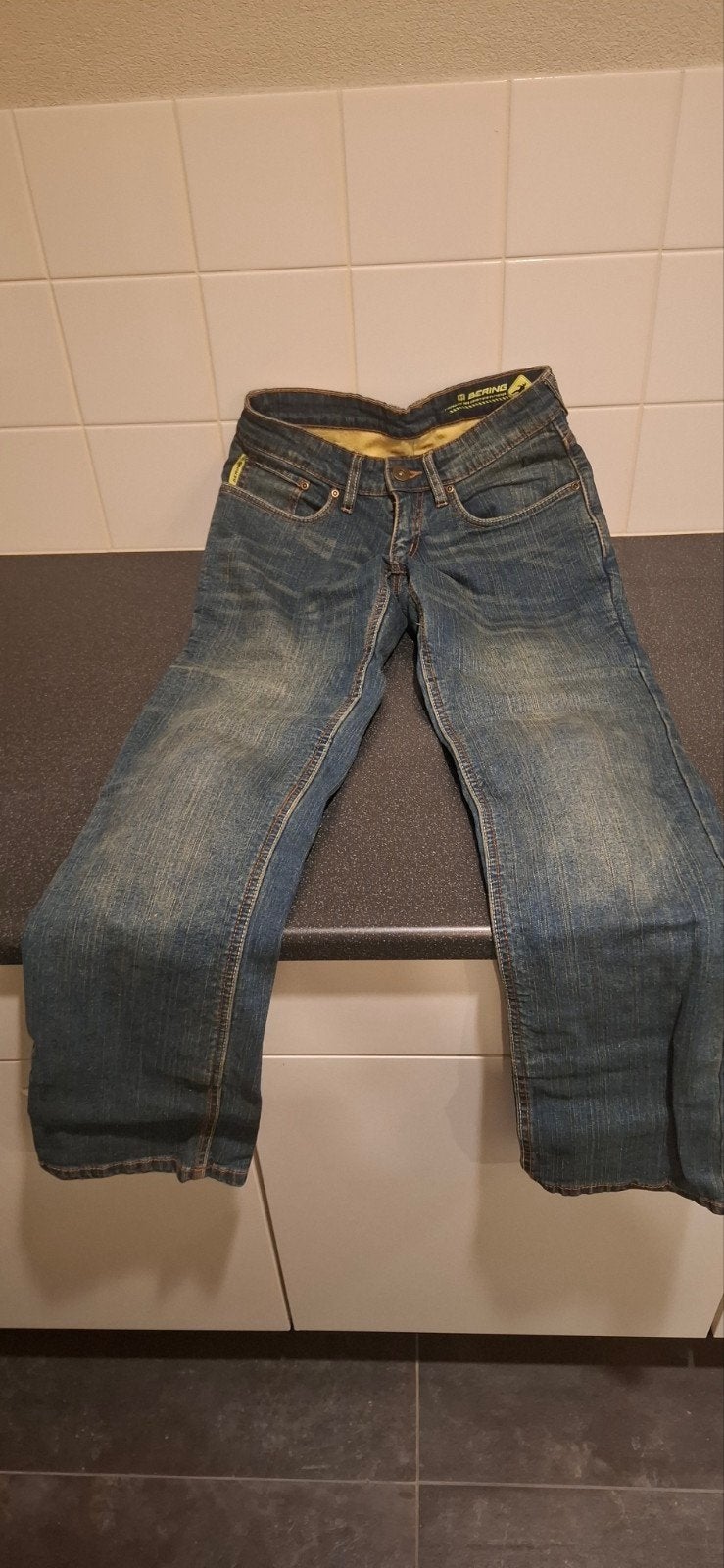 KEVLAR/SPIJKER MOTORBROEK(damesmodel), Motoren, Kleding | Motorkleding, Ophalen of Verzenden, Nieuw zonder kaartje, Kinderen, Broek | textiel