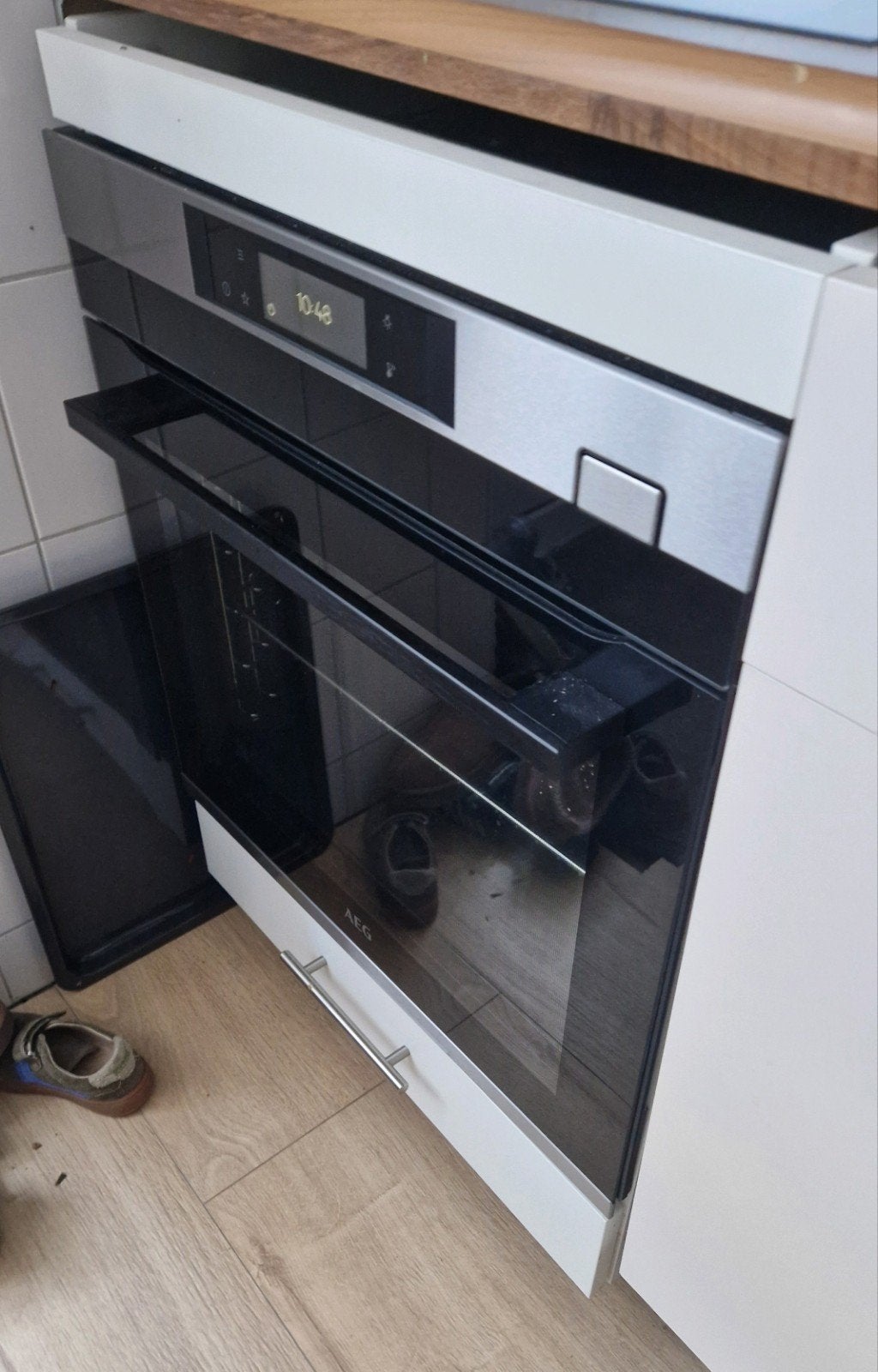 Nieuwe Bruynzeel onderkast voor kookplaat en oven met lade, Ophalen, Wit, Nieuw, 50 tot 100 cm
