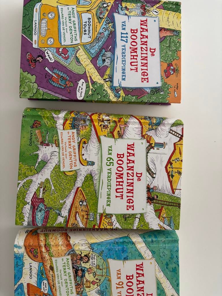 De Waanzinnige Boomhut boeken - 3 delen, Ophalen, Gelezen, Fictie algemeen
