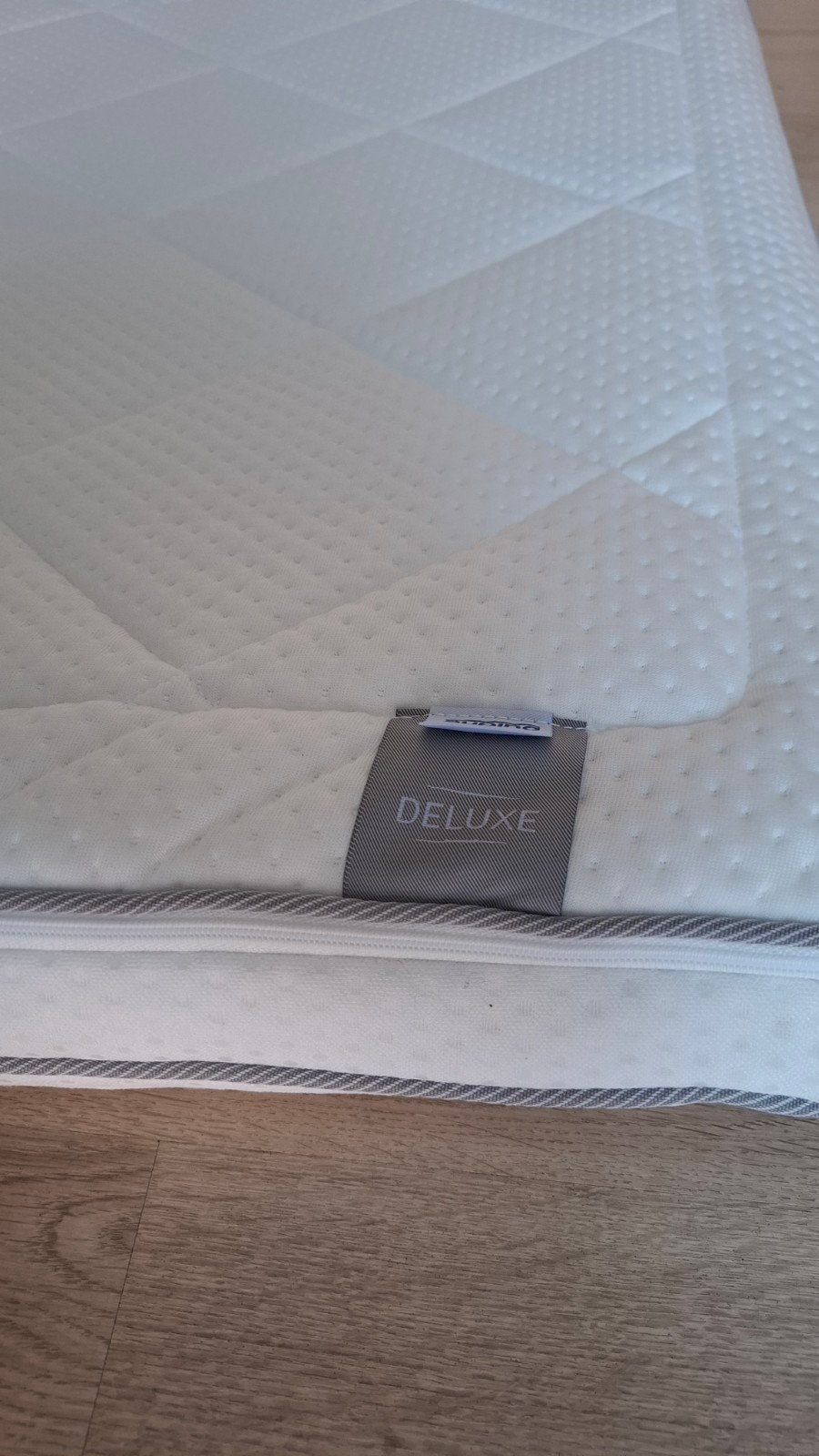 Auping  Deluxe Topper 180x220 - Zo goed als nieuw, Huis en Inrichting, Tweepersoons, Ophalen of Verzenden, Zo goed als nieuw, Matras