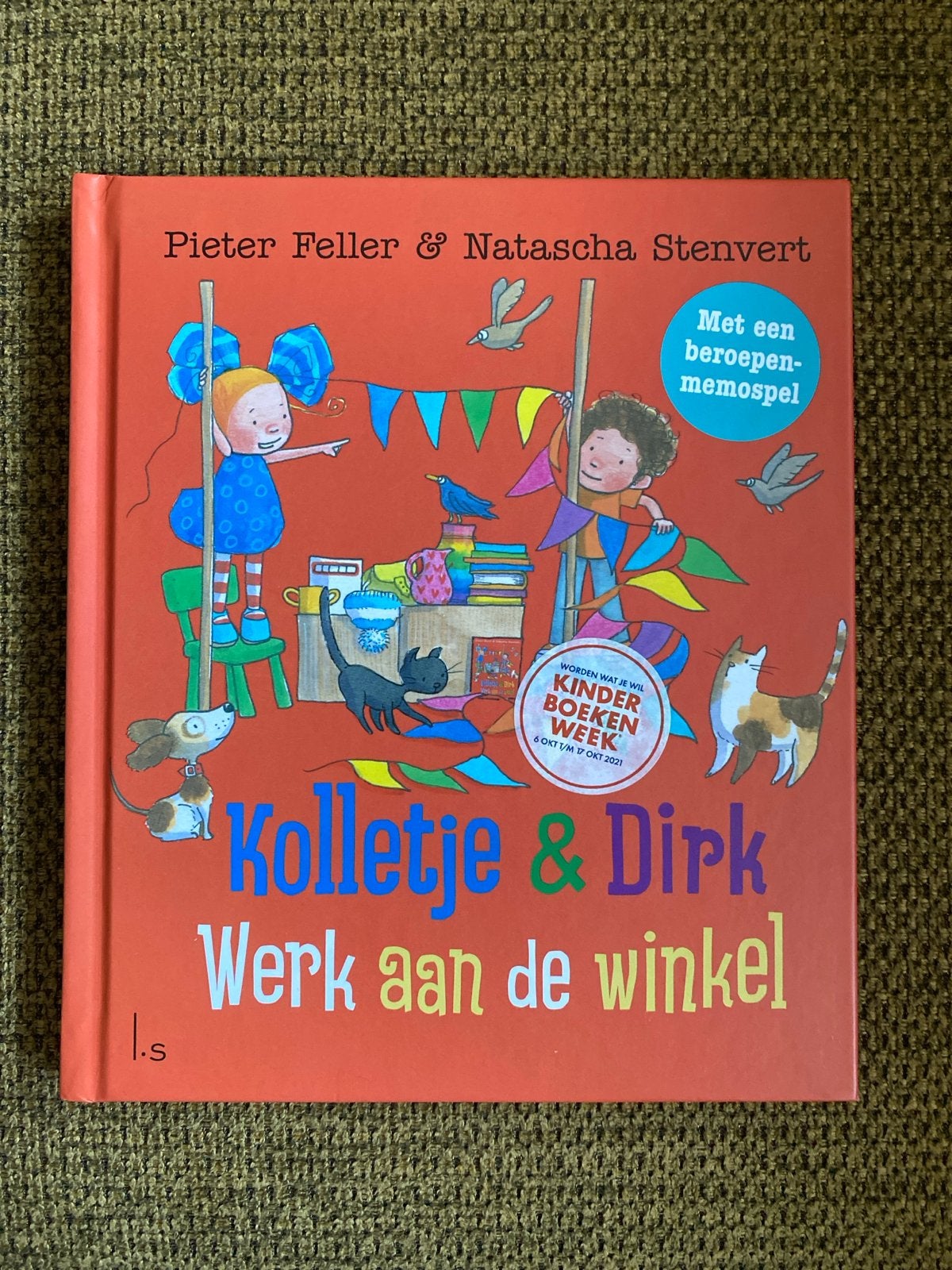 Pieter Feller - Werk aan de winkel, Fictie algemeen, Ophalen of Verzenden, Zo goed als nieuw, Pieter Feller; Natascha Stenvert