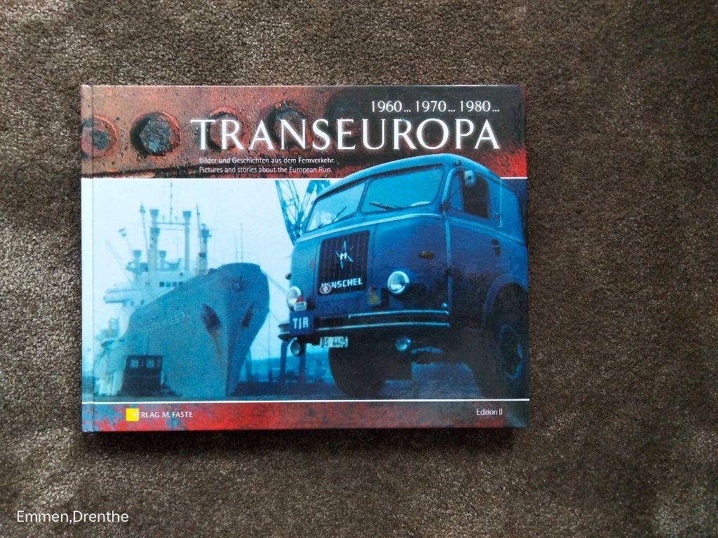 TransEuropa: Beelden en verhalen uit het vrachtverkeer, Algemeen, Ophalen of Verzenden, Zo goed als nieuw, Verlag M. Faste