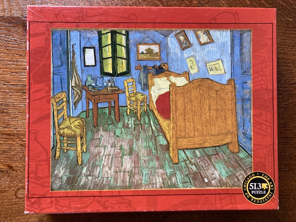 Puzzel - Vincent van Gogh - De slaapkamer - 513 pcs, Ophalen of Verzenden, 500 t/m 1500 stukjes, Zo goed als nieuw, Legpuzzel